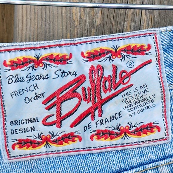 VINTAGE BUFFALO de France Jeans Women's size 30 Light wash - Picture 3 of 7